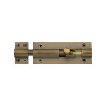 M Marcus Heritage Brass Door Bolt Straight 100 x 38mm